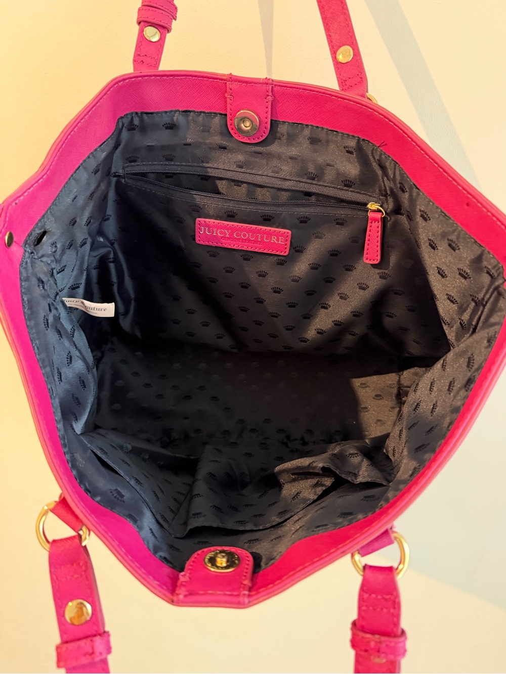 Juicy Couture Pink Tote Bag - Picture 5 of 6
